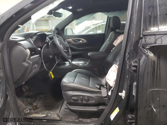 2022 Chevrolet Traverse Premier with VIN 1GNEVKKW1NJ130723, listed as a Copart auction lot 45307185 with 17,765 mi miles and Salvage Title. Bid and sale history available at carsss.com. Image 7.