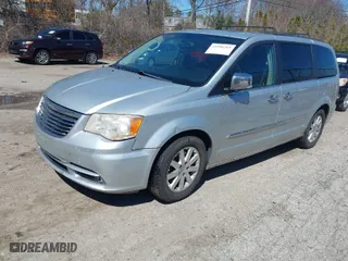 2012 Chrysler Town & Country Touring-L with VIN 2C4RC1CG7CR278689, listed as a IAAI auction lot 41996269 with 177,565 mi miles. Bid and sale history available at carsss.com. Image 2.