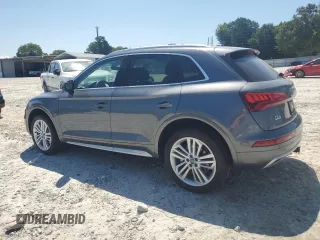 2018 Audi Q5 Premium Plus with VIN WA1BNAFY8J2072447, listed as a Copart auction lot 64939895 with 44,035 mi miles and Salvage title. Bid and sale history available at DreamBid. Image 2.