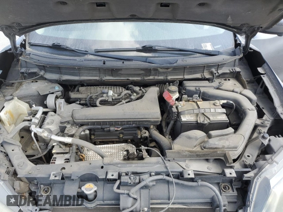 2016 Nissan Rogue SL with VIN 5N1AT2MT8GC754358, listed as a Copart auction lot 53604635 with 153,405 mi miles and Salvage Title. Bid and sale history available at carsss.com. Image 12.