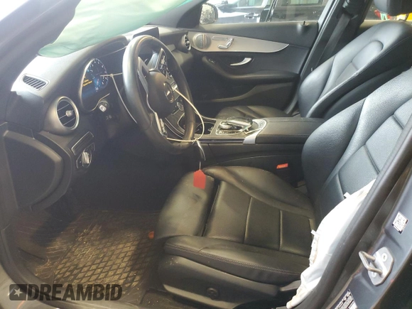 2021 Mercedes-Benz C 300 with VIN W1KWF8EB8MR605571, listed as a Copart auction lot 55289805 with 41,529 mi miles and Salvage title. Bid and sale history available at DreamBid. Image 7.