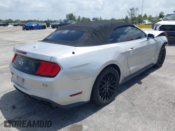 2018 Ford Mustang GT Premium with VIN 1FATP8FF4J5181472, listed as a IAAI auction lot 42730030 with 92,065 mi miles and . Bid and sale history available at DreamBid. Image 4.