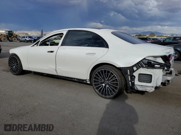 2023 Mercedes-Benz S-Class S 580 with VIN W1K6G7GB4PA179028, listed as a Copart auction lot 71276804 with 40,678 mi miles and Salvage Title. Bid and sale history available at carsss.com. Image 2.