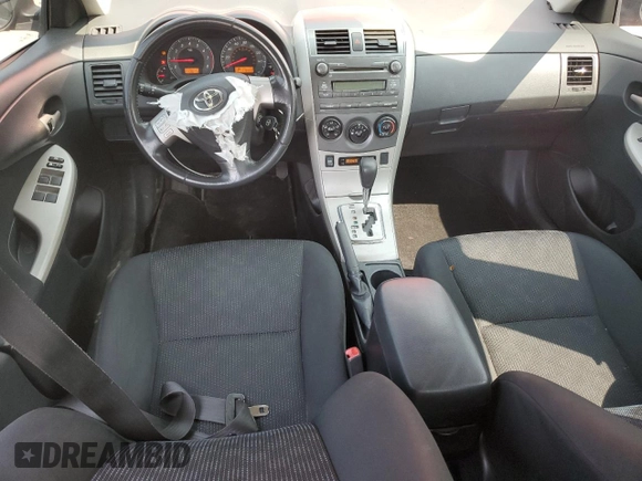 2010 Toyota Corolla with VIN 2T1BU4EE0AC444091, listed as a Copart auction lot 60593595 with 179,227 mi miles and Salvage title. Bid and sale history available at DreamBid. Image 8.