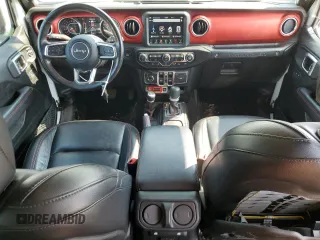 2019 Jeep Wrangler Unlimited Rubicon with VIN 1C4HJXFGXKW613269, listed as a Copart auction lot 62428605 with 56,270 mi miles and Salvage title. Bid and sale history available at DreamBid. Image 8.