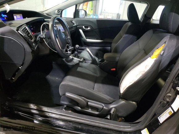 2015 Honda Civic Coupe EX with VIN 2HGFG3A85FH512337, listed as a Copart auction lot 46908795 with 104,430 mi miles and Clean Title. Bid and sale history available at carsss.com. Image 7.