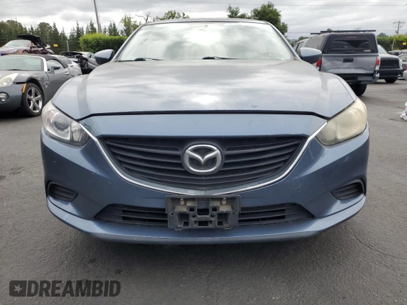 2014 Mazda 6 i Touring with VIN JM1GJ1V66E1130123, listed as a Copart auction lot 53984465 with 278,495 mi miles and Salvage Title. Bid and sale history available at DreamBid. Image 5.
