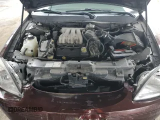 2000 Ford Taurus SE with VIN 1FAFP53U1YG262412, listed as a Copart auction lot 50383705 with 166,541 mi miles and Salvage Title. Bid and sale history available at DreamBid. Image 11.