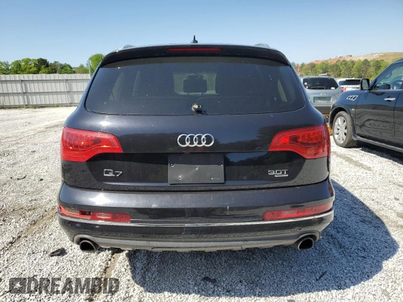 2014 Audi Q7 3.0T Premium Plus with VIN WA1LGAFE6ED013461, listed as a Copart auction lot 52527835 with 139,474 mi miles and Clean Title. Bid and sale history available at carsss.com. Image 6.