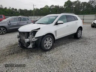 2015 Cadillac SRX Luxury Collection with VIN 3GYFNBE32FS581541, listed as a Copart auction lot 54134415 with 154,372 mi miles and Salvage Title. Bid and sale history available at DreamBid. Image 1.