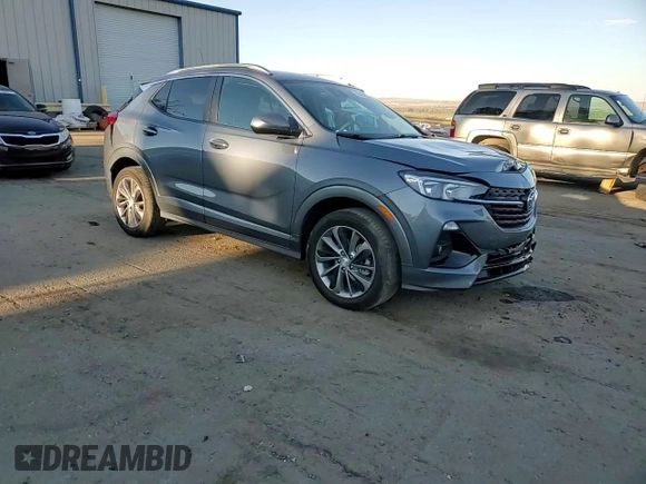 2022 Buick Encore GX Select with VIN KL4MMESL2NB116235, listed as a Copart auction lot 75438574 with 22,253 mi miles and Salvage title. Bid and sale history available at DreamBid. Image 14.
