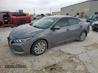 2020 Nissan Sentra S with VIN 3N1AB8BV4LY234757, listed as a Copart auction lot 51538765 with 53,342 mi miles and Salvage Title. Bid and sale history available at DreamBid. Image 1.