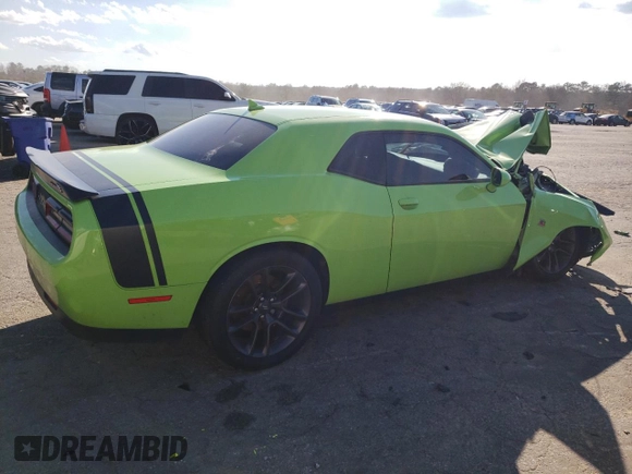 2023 Dodge Challenger R/T Scat Pack Widebody z VIN 2C3CDZFJXPH528189, wystawiony jako Copart lot #87296994 z przebiegiem 53 679 mil mil oraz Szkoda całkowita • Salvage title. Historia ofert i sprzedaży dostępna na DreamBid. Obrazek 3.