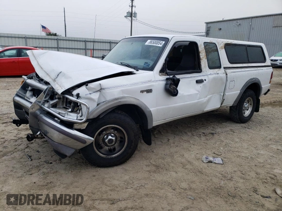 1996 Ford Ranger XLT with VIN 1FTCR15X7TPA63056, listed as a Copart auction lot 86500854 with 239,185 mi miles and Salvage Title. Bid and sale history available at DreamBid. Image 1.