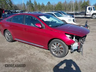 2015 Hyundai Sonata Limited with VIN 5NPE34AF6FH124468, listed as a IAAI auction lot 42002580 with 163,214 mi miles and . Bid and sale history available at carsss.com. Image 1.