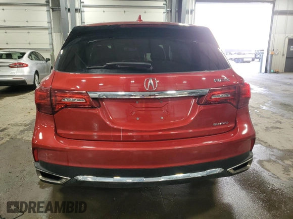 2019 Acura MDX with VIN 5J8YD4H39KL030629, listed as a Copart auction lot 42009135 with 82,776 mi miles and Salvage Title. Bid and sale history available at carsss.com. Image 6.