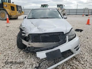 2013 Mercedes-Benz C-Class C 250 Sport with VIN WDDGF4HB8DR295219, listed as a Copart auction lot 53658575 with 161,756 mi miles and Salvage Title. Bid and sale history available at carsss.com. Image 5.