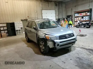 2008 Toyota RAV4 with VIN JTMBK33V486041784, listed as a Copart auction lot 42339605 with 220,277 mi miles and Salvage Title. Bid and sale history available at carsss.com. Image 12.