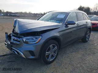 2021 Mercedes-Benz GLC with VIN W1N0G8EB8MF871762, listed as a IAAI auction lot 41835783 with 55,975 mi miles. Bid and sale history available at carsss.com. Image 17.