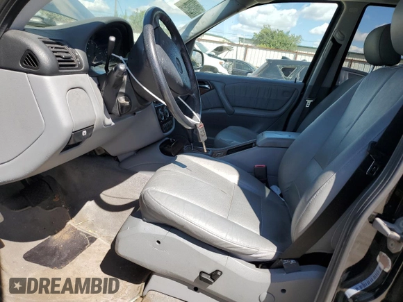 2003 Mercedes-Benz M-Class 3.7L with VIN 4JGAB57E33A423078, listed as a Copart auction lot 70934244 with 136,210 mi miles and Clean Title. Bid and sale history available at carsss.com. Image 7.