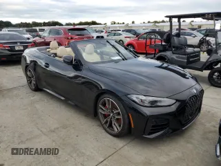 2023 BMW 4 Series M440i with VIN WBA53AT0XPCM20465, listed as a Copart auction lot 74537094 with 5,216 mi miles and Non Repairable. Bid and sale history available at DreamBid. Image 4.
