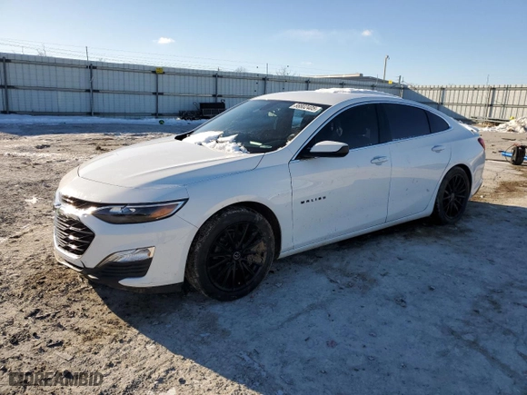 2020 Chevrolet Malibu RS with VIN 1G1ZG5STXLF044315, listed as a Copart auction lot 88802405 with 69,321 mi miles and Salvage Title. Bid and sale history available at carsss.com. Image 1.