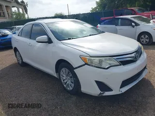2014 Toyota Camry L with VIN 4T4BF1FK9ER342568, listed as a IAAI auction lot 41919872 with Not Provided miles and . Bid and sale history available at DreamBid. Image 1.