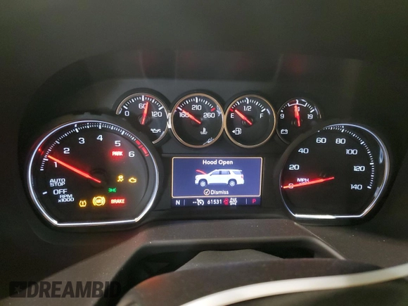 2022 Chevrolet Tahoe LS z VIN 1GNSKMKD8NR330151, wystawiony jako Copart lot #57070205 z przebiegiem 61 531 mil mil oraz Szkoda całkowita • Salvage title. Historia ofert i sprzedaży dostępna na DreamBid. Obrazek 9.