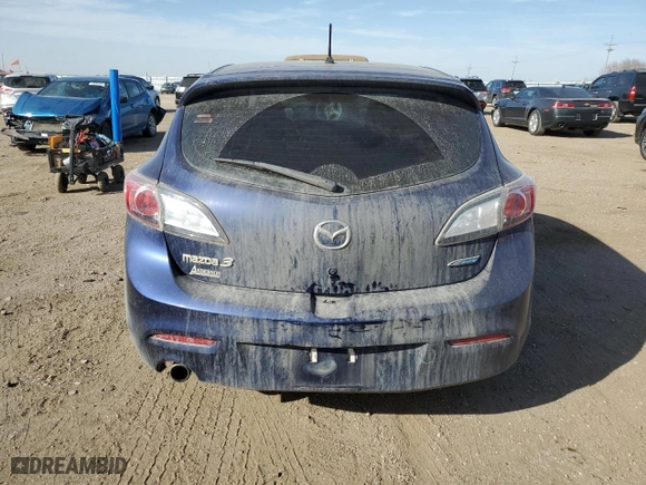 2012 Mazda Mazda3 i Touring with VIN JM1BL1L78C1631060, listed as a Copart auction lot 49502795 with 138,152 mi miles and Clean Title. Bid and sale history available at carsss.com. Image 6.