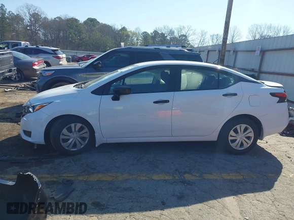 2024 Nissan Versa S with VIN 3N1CN8DVXRL836078, listed as a IAAI auction lot 41775680 with 18,093 mi miles and . Bid and sale history available at DreamBid. Image 14.