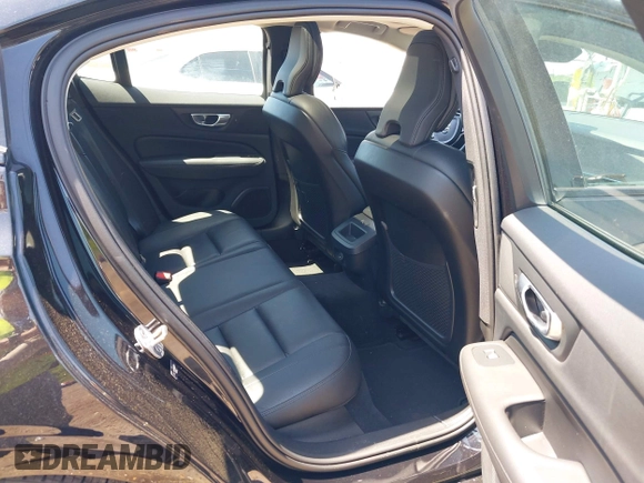 2024 Volvo S60 Plus Dark Theme with VIN 7JRL12FL8RG295345, listed as a IAAI auction lot 41989830 with 38,817 mi miles. Bid and sale history available at carsss.com. Image 8.