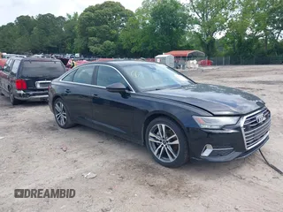 2023 Audi A6 Premium with VIN WAUD3BF20PN073294, listed as a IAAI auction lot 42278360 with 14,887 mi miles and . Bid and sale history available at DreamBid. Image 1.