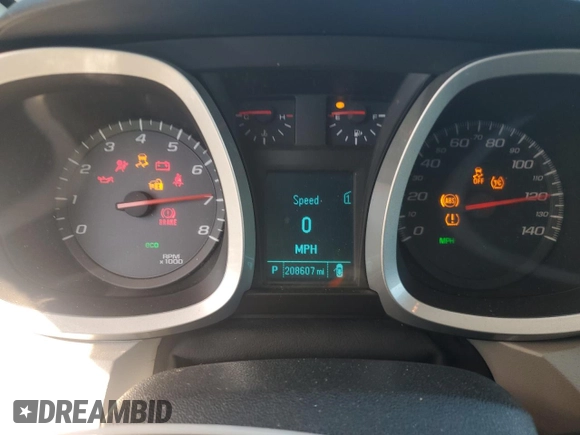 2012 Chevrolet Equinox 1LT z VIN 2GNALDEK9C6326587, wystawiony jako Copart lot #47844535 z przebiegiem 208 607 mil mil oraz Szkody całkowita. Historia ofert i sprzedaży dostępna na DreamBid. Obrazek 9.