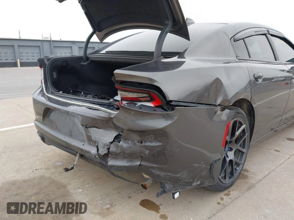 2018 Dodge Charger SXT Plus with VIN 2C3CDXHG0JH217495, listed as a IAAI auction lot 41998783 with 58,247 mi miles and . Bid and sale history available at carsss.com. Image 6.