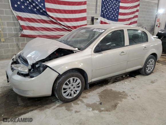 2009 Chevrolet Cobalt LT w/2LT with VIN 1G1AT58HX97166669, listed as a Copart auction lot 76978864 with 159,453 mi miles and Non Repairable. Bid and sale history available at carsss.com. Image 1.