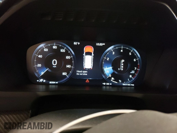 2018 Volvo XC90 R-Design with VIN YV4A22PM1J1206259, listed as a Copart auction lot 52870094 with 82,304 mi miles. Bid and sale history available at carsss.com. Image 9.