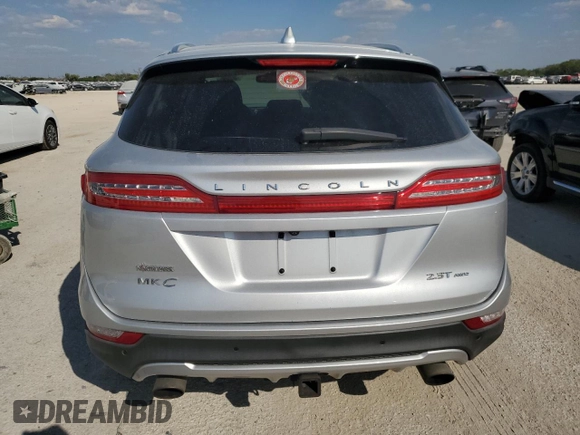 2018 Lincoln MKC Reserve with VIN 5LMTJ3DH4JUL13082, listed as a Copart auction lot 75047644 with 64,135 mi miles and Salvage Title. Bid and sale history available at DreamBid. Image 6.