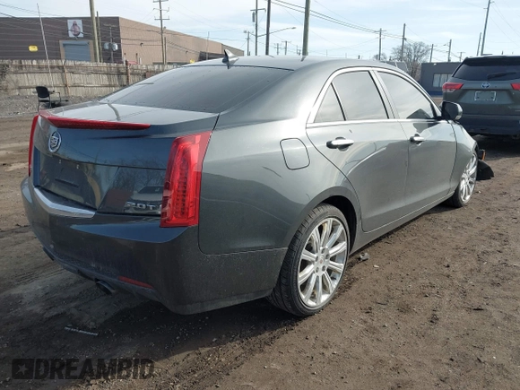 2014 Cadillac ATS Luxury AWD z VIN 1G6AH5RX6E0140302, wystawiony jako IAAI lot #41843454 z przebiegiem 125 388 mil mil oraz . Historia ofert i sprzedaży dostępna na DreamBid. Obrazek 4.