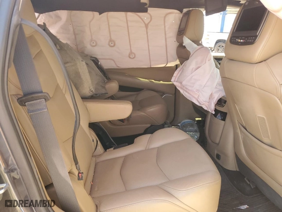2019 Cadillac Escalade Platinum with VIN 1GYS4DKJ0KR307851, listed as a Copart auction lot 72234674 with 0 mi miles and Salvage Title. Bid and sale history available at carsss.com. Image 10.