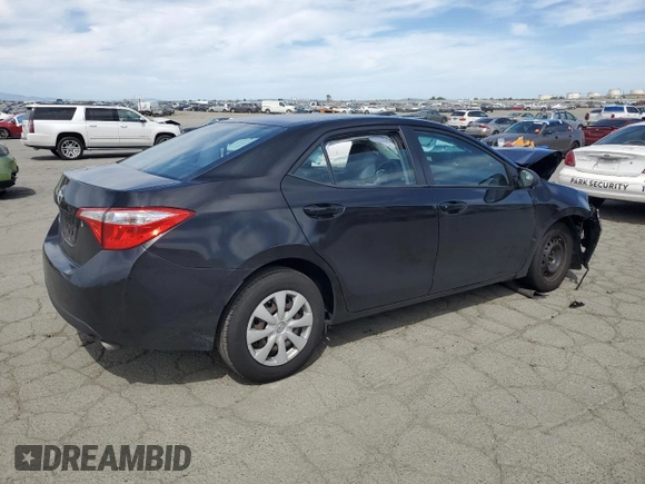2016 Toyota Corolla L with VIN 5YFBURHE5GP418491, listed as a Copart auction lot 52804375 with Not provided miles and Salvage title. Bid and sale history available at DreamBid. Image 3.