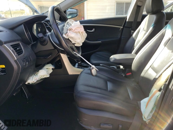 2016 Hyundai Elantra with VIN KMHD35LH3GU303392, listed as a Copart auction lot 80389604 with 55,221 mi miles and Salvage Title. Bid and sale history available at DreamBid. Image 7.