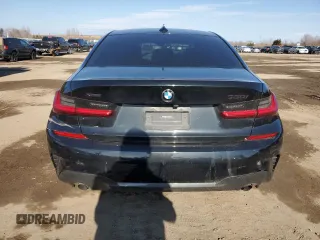 2020 BMW 3 Series 330i xDrive with VIN 3MW5R7J02L8B06976, listed as a Copart auction lot 46354815 with 78,329 mi miles and Salvage Title. Bid and sale history available at DreamBid. Image 6.
