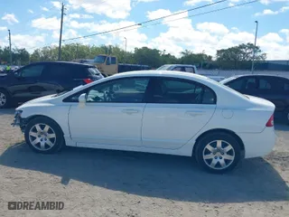 2010 Honda Civic Sdn LX with VIN 2HGFA1F5XAH551745, listed as a IAAI auction lot 41840242 with 19,231 mi miles. Bid and sale history available at carsss.com. Image 15.