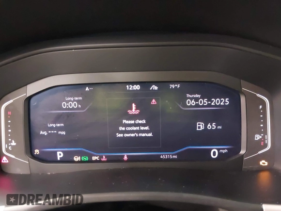 2023 Volkswagen Atlas SE с VIN 1V2KR2CA1PC545467, выставлен на аукционе IAAI как лот 42485832 с пробегом 45 315 миль миль и . История ставок и продаж доступна на DreamBid. Изображение 7.