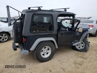 2005 Jeep Wrangler Sport with VIN 1J4FA49S25P357546, listed as a Copart auction lot 45365765 with 78,500 mi miles and Salvage Title. Bid and sale history available at carsss.com. Image 3.