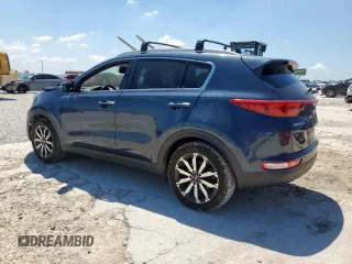 2019 Kia Sportage EX with VIN KNDPN3AC0K7601493, listed as a Copart auction lot 54046845 with 100,386 mi miles and Salvage title. Bid and sale history available at DreamBid. Image 2.