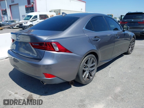 2015 Lexus IS 250 with VIN JTHBF1D21F5055589, listed as a IAAI auction lot 39175466 with 98,955 mi miles and . Bid and sale history available at DreamBid. Image 4.