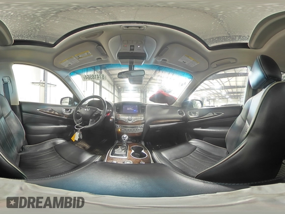 2017 Infiniti QX60 with VIN 5N1DL0MM3HC504988, listed as a Copart auction lot 87418564 with 127,047 mi miles and Salvage Title. Bid and sale history available at DreamBid. Image 16.