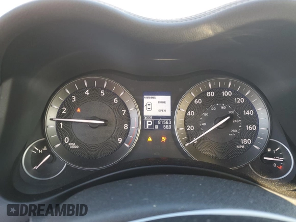 2013 Infiniti M37 with VIN JN1BY1AR8DM602201, listed as a Copart auction lot 78476914 with 81,563 mi miles and Non Repairable. Bid and sale history available at carsss.com. Image 9.