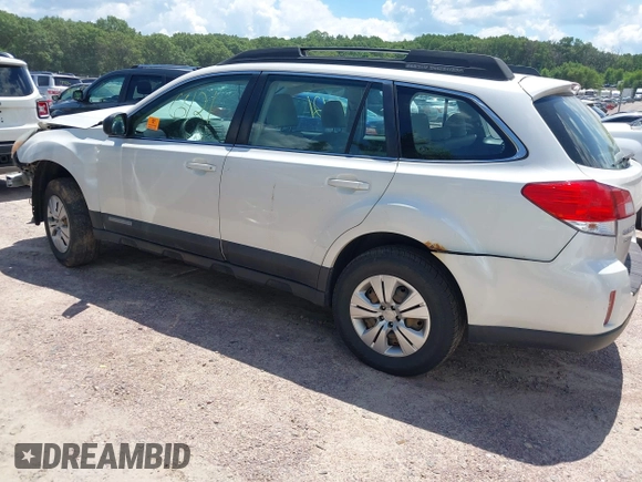 2012 Subaru Outback 2.5i with VIN 4S4BRCAC3C3287809, listed as a IAAI auction lot 42626421 with Not provided miles and . Bid and sale history available at DreamBid. Image 3.
